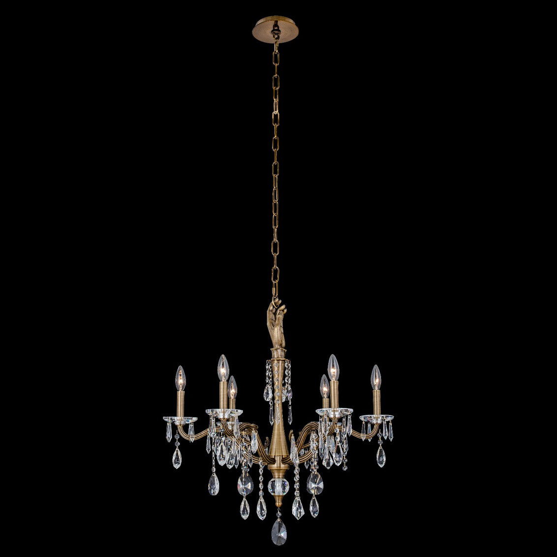 Venere 6L chandelier - 039071-032-FR001