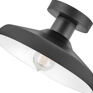 Forge 1L Small Flush Mount- 12072BK