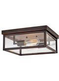 Beckham 2L outdoor flush mount - 12193BLC