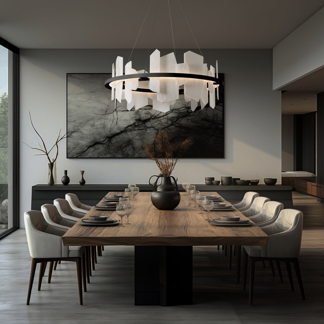 Volterra circular chandelier - 139668 *