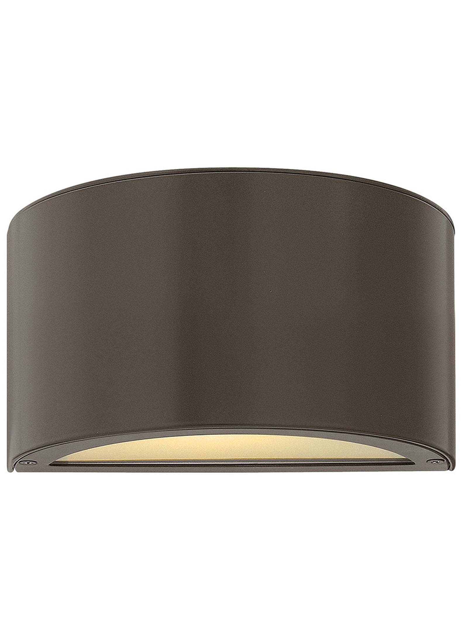 Luna 1L small outdoor wall lantern - 1667BZ*