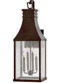 Beacon Hill 4L extra large outdoor wall lantern - 17468BLC