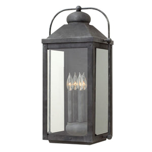 Anchorage 4L outdoor wall mount lantern - 1858DZ *