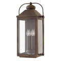 Anchorage 4L outdoor wall mount lantern - 1858LZ *