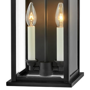 Weymouth 2L outdoor lantern - 20014BK