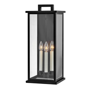 Weymouth 3L outdoor lantern - 20015BK *