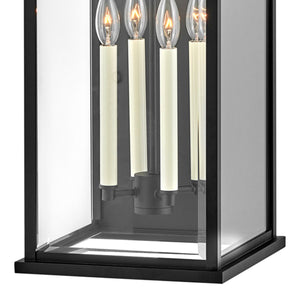 Weymouth 4L wall mount lantern - 20018BK *