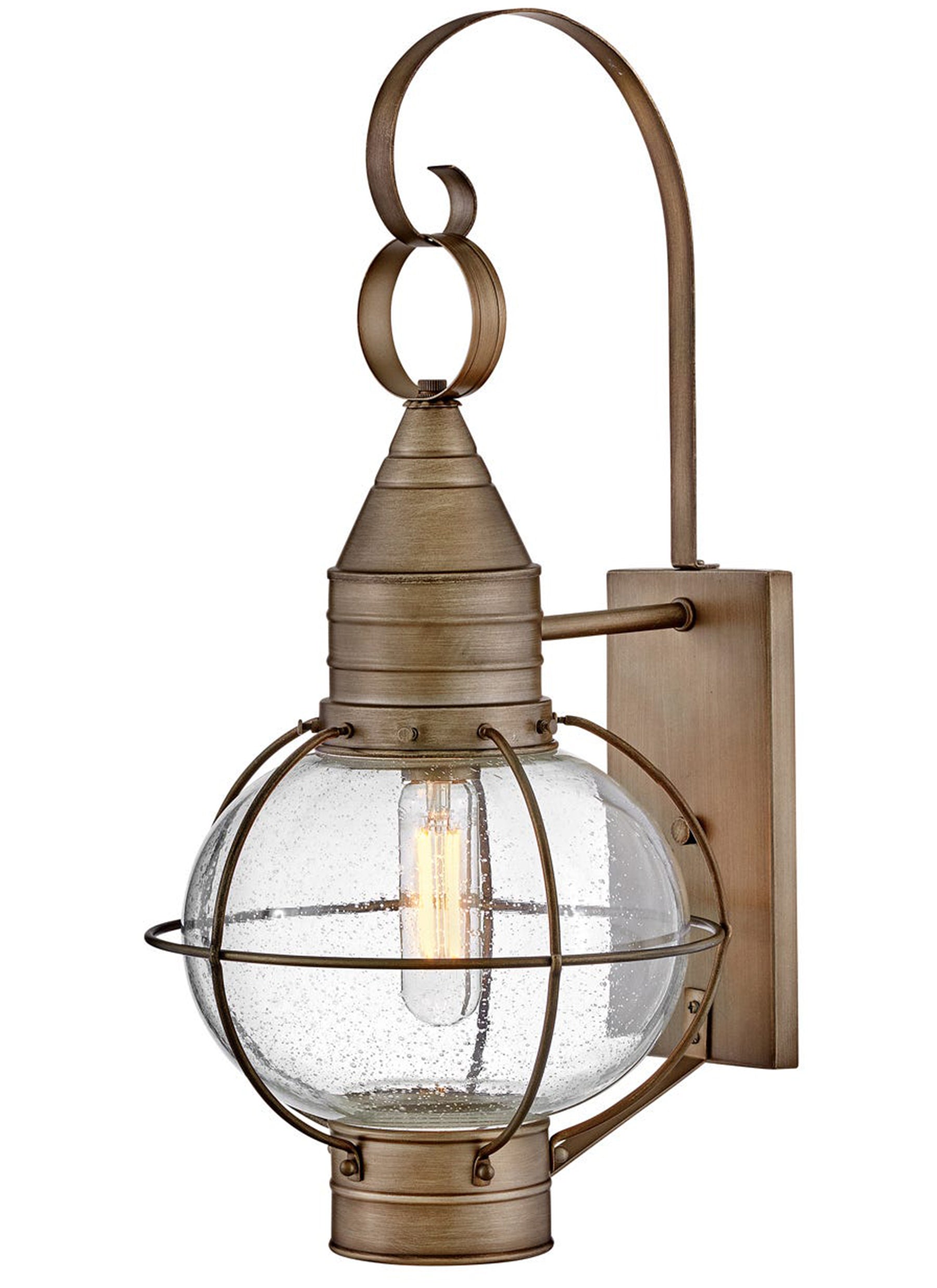 Cape Cod 1L large wall mount lantern - 2204BU