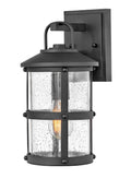 Lakehouse 1L outdoor wall lantern - 2680BK