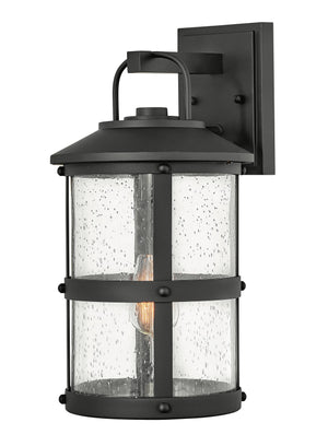 Lakehouse 1L outdoor wall lantern - 2684BK