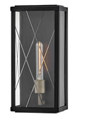 Monte 1L outdoor lantern - 28880BK