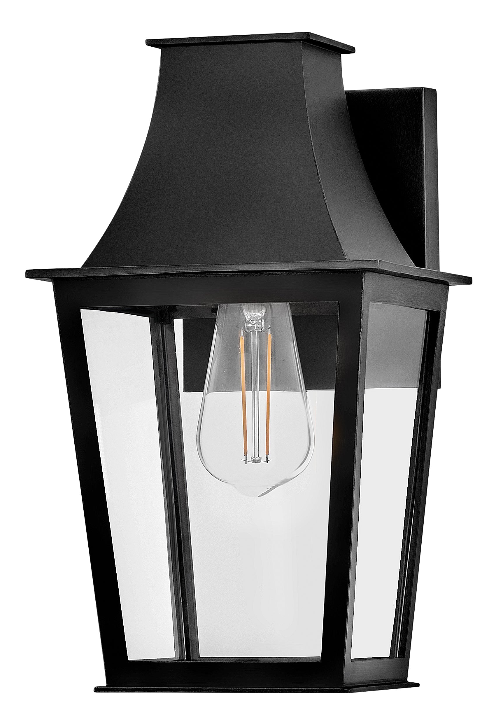 Georgetown 1L outdoor lantern - 28890BK