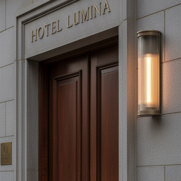 Bluffton 1L wall lantern - 29085BU-LL *