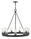 Sawyer 9L Chandelier - 29208BK *