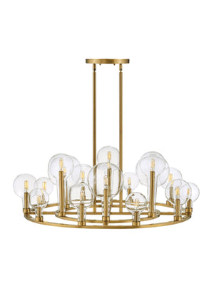 Alchemy 16L chandelier - 30529LCB