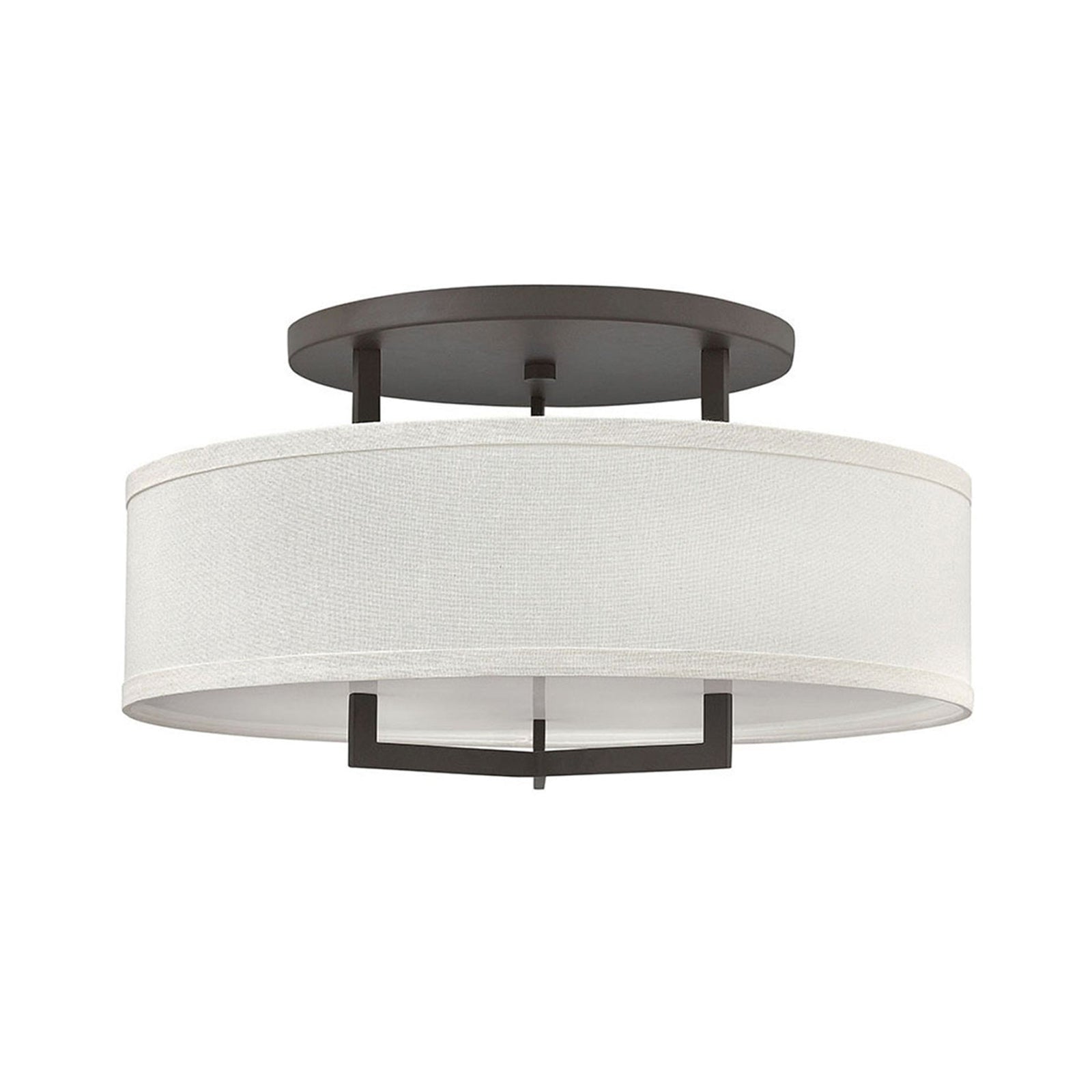 Hampton 3L Semi-Flush Mount - 3211KZ *