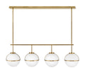 Hollis 4L linear chandelier - 39675HB