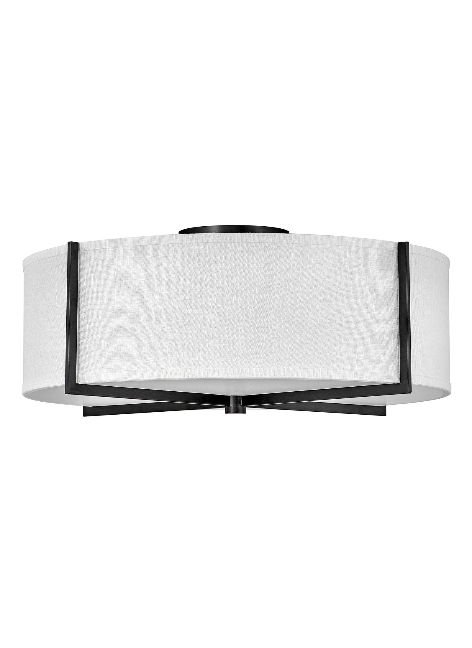Axis 4L Large semi-flush mount - 41710BK