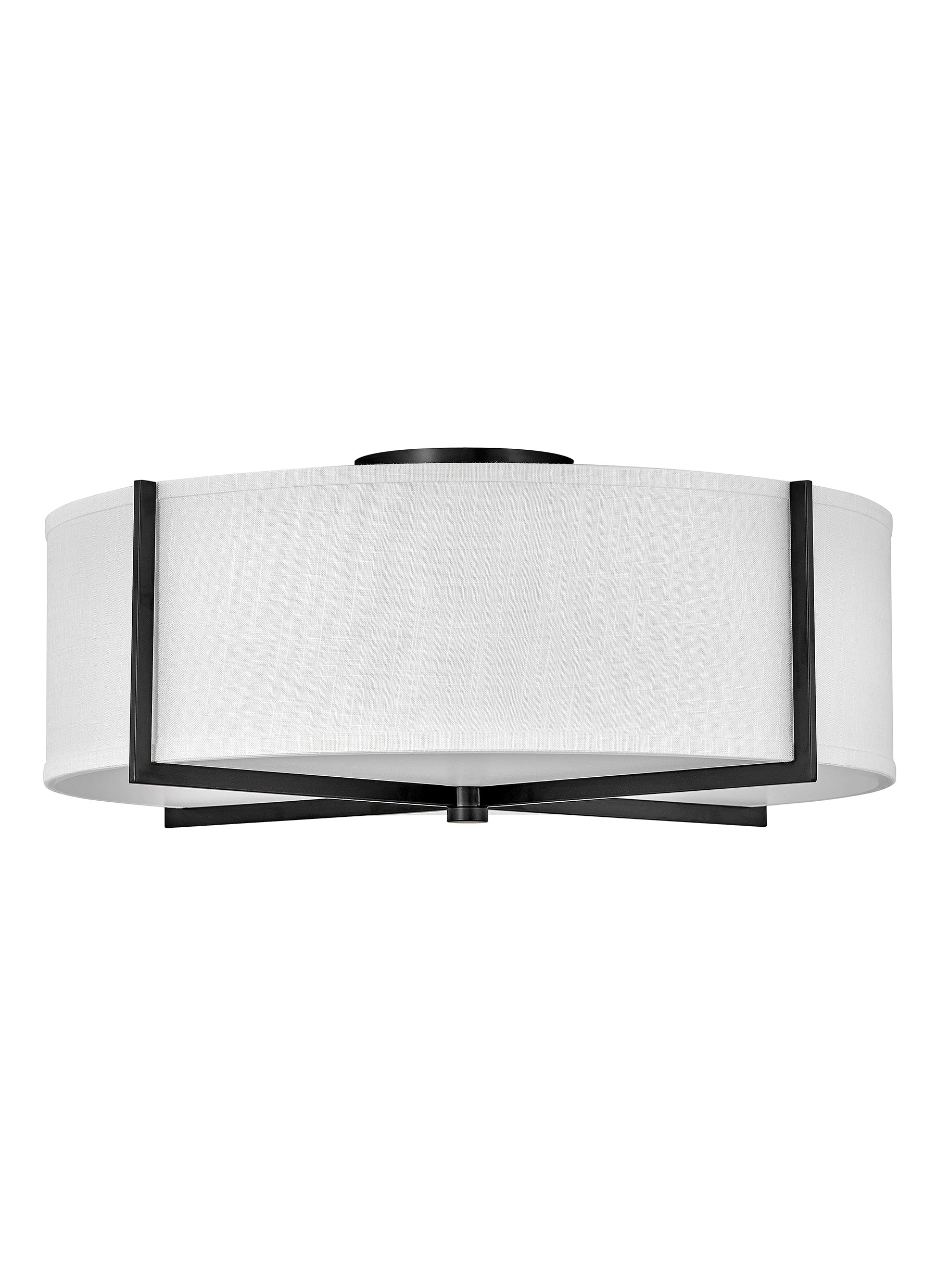 Axis 4L Large semi-flush mount - 41710BK