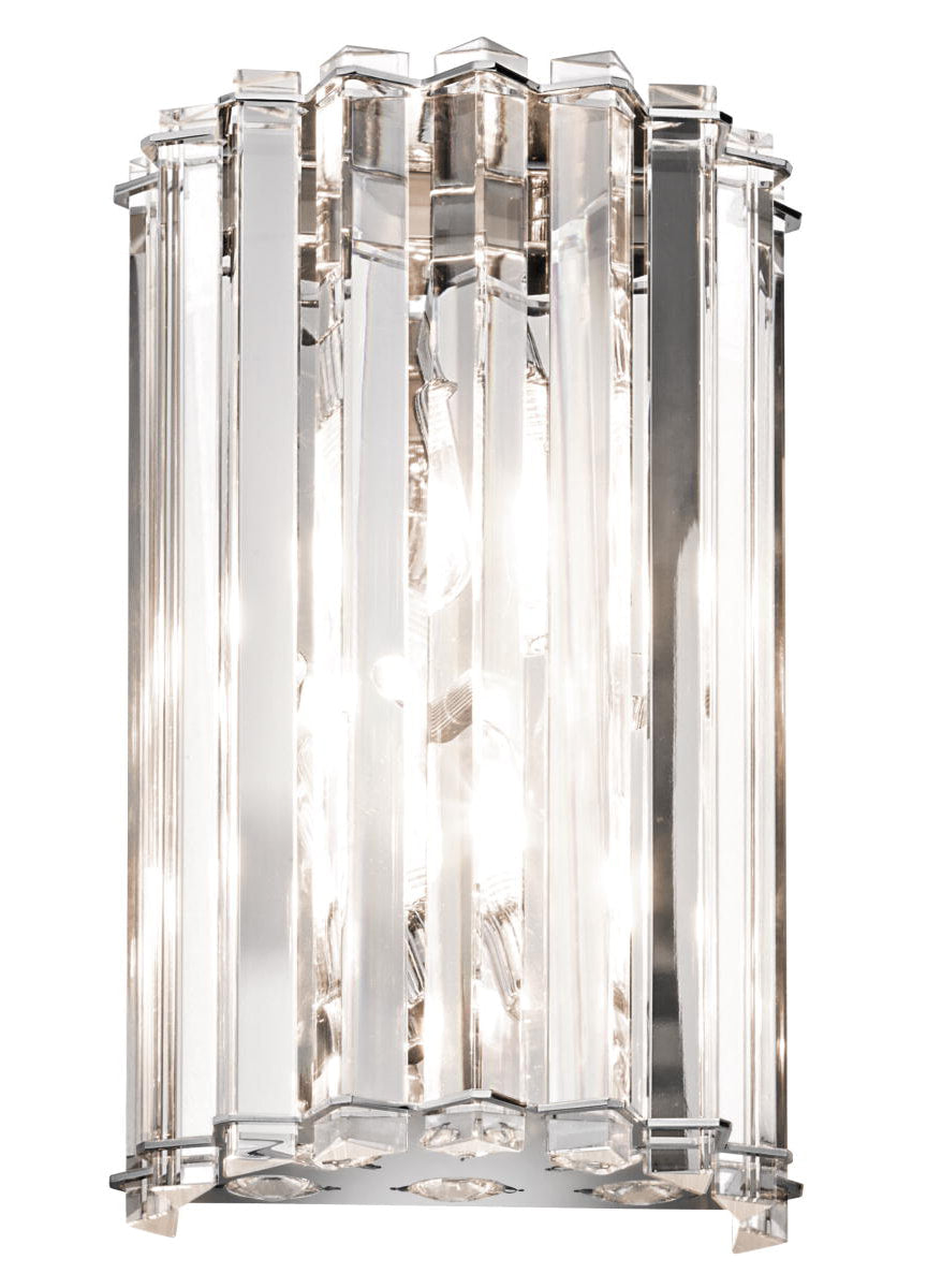 Crystal Skye 2L Wall Sconce - 42175CH*