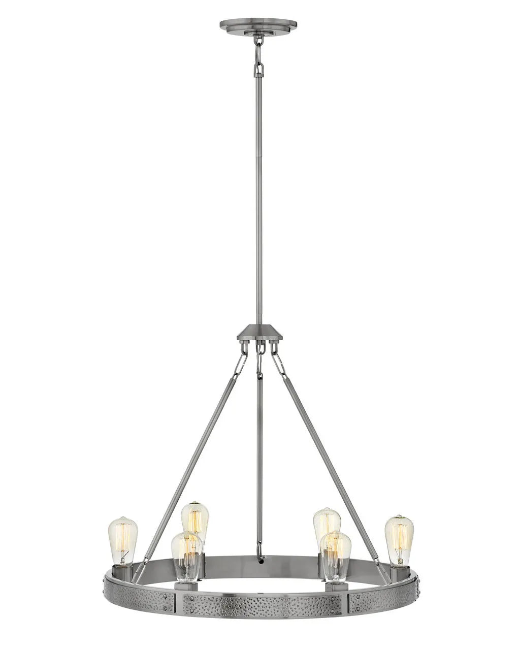 Everett 6L Chandelier - 4395BN*