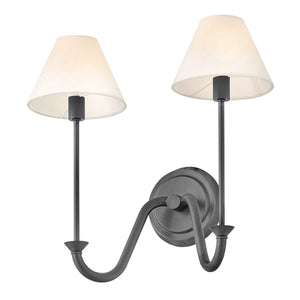 Greta 2L wall sconce - 45162BLB