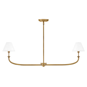 Greta 2L linear chandelier - 45164HB