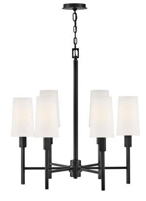 Fenwick 6L Chandelier - 46455BK