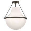 Collins 1L semi-flush mount - 46893BX *