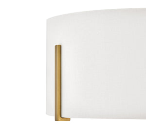 Halle 3L semi-flush mount - 47571LCB *