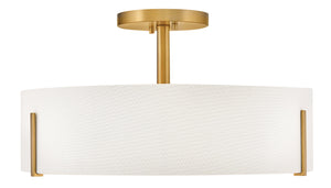 Halle 4L semi-flush mount - 47573LCB *