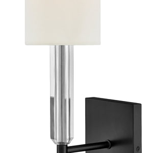 Anika 1L Sconce - 47610BK *