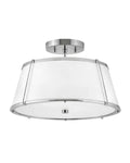 Clarke 2L Medium Semi-Flush Mount - 4893PN