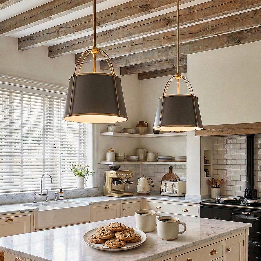 Clarke 1L medium pendant - 4894LDB *