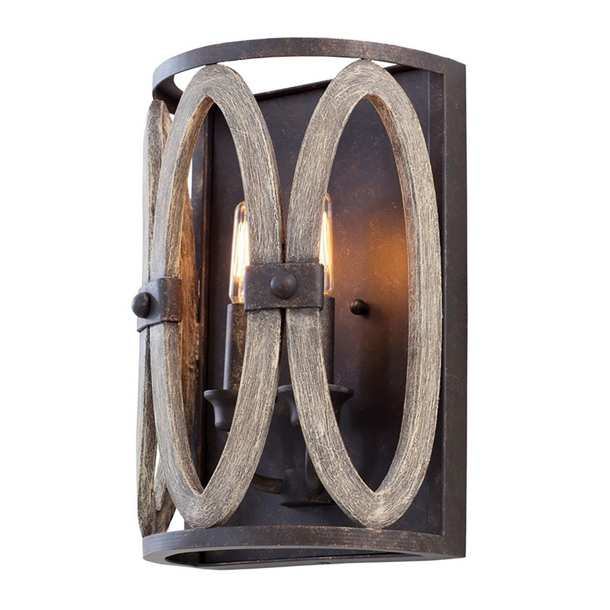 Belmont 2L wall sconce - 500221FG *