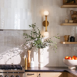 Audrey 2L wall sconce - 56052HB-L *