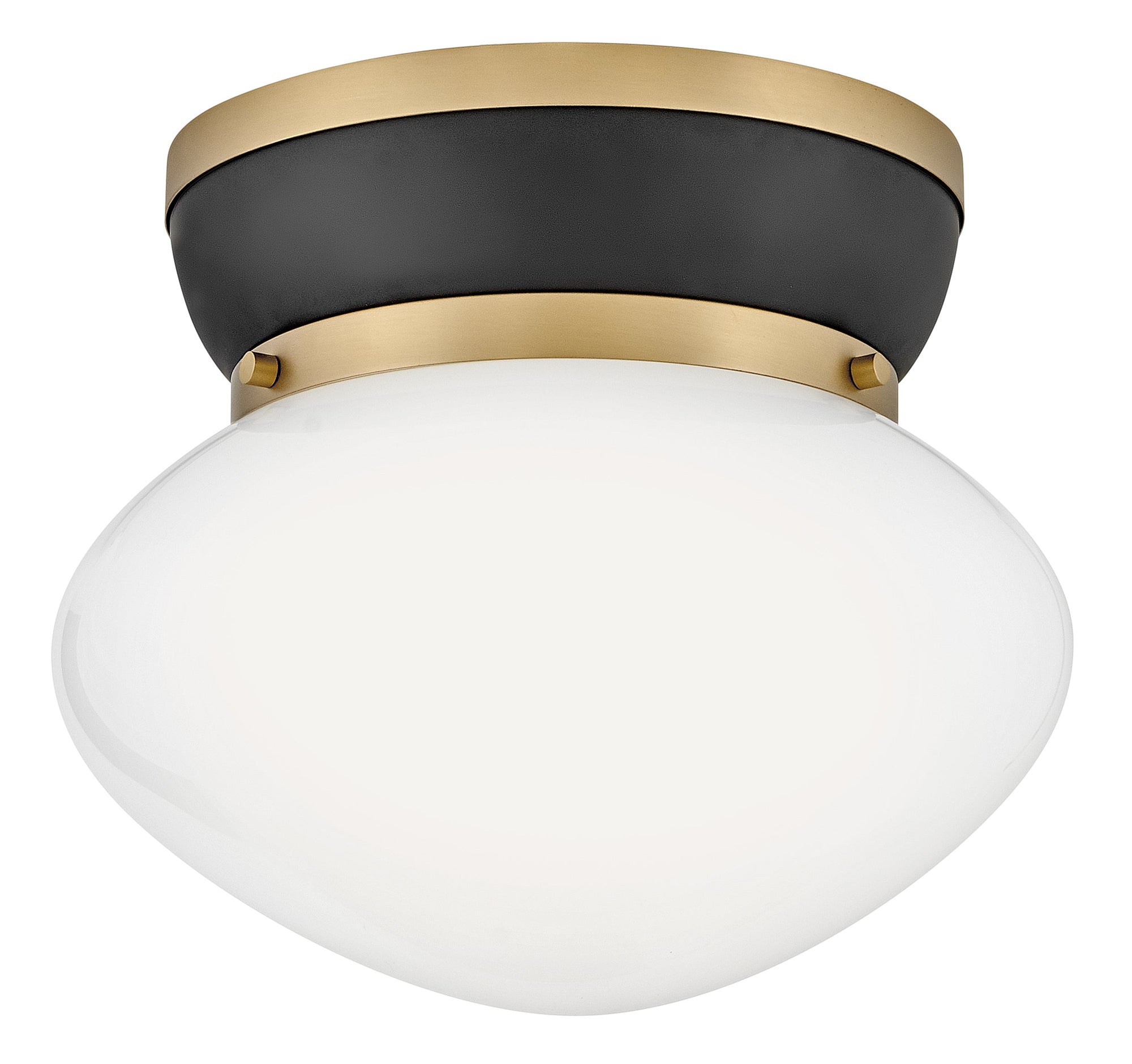 Lucy 1L flush mount - 83601BK-LCB