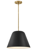 Madi 1L Large Pendant -83707LCB-BK