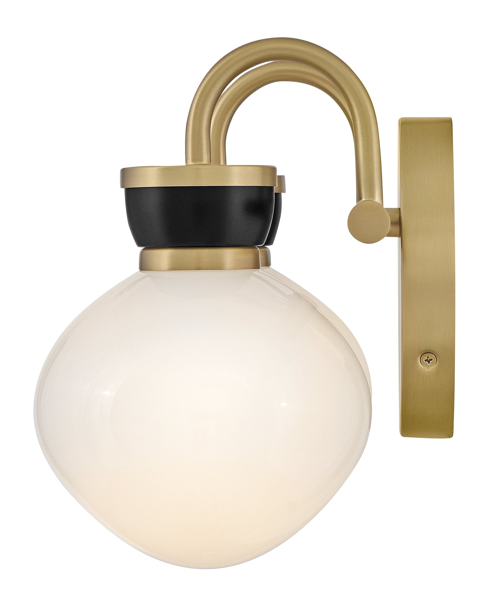 Lucy 2L wall sconce - 85592LCB-BK