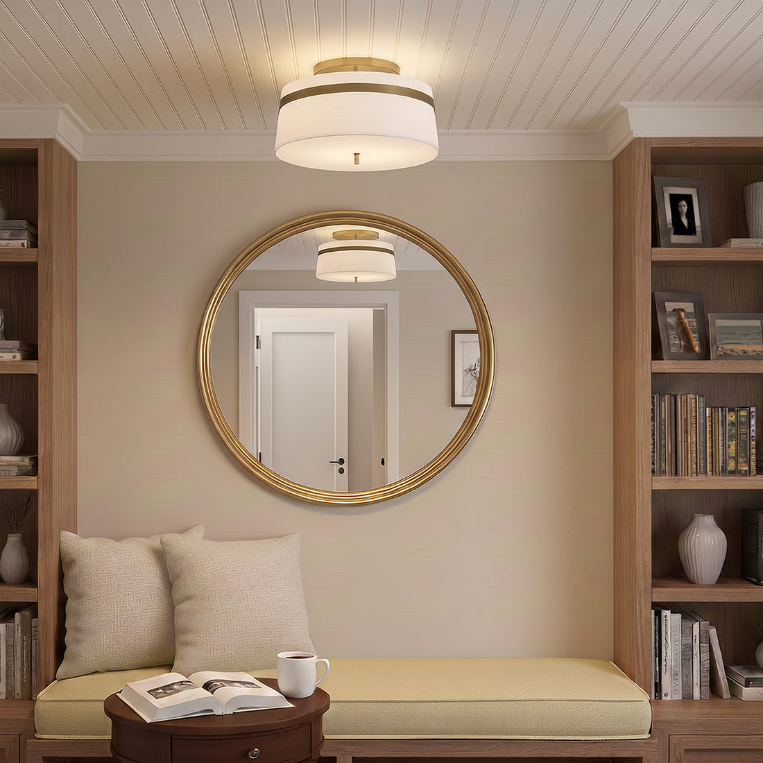 Cordtlandt 3L semi-flush mount ceiling - AF1153BBS *