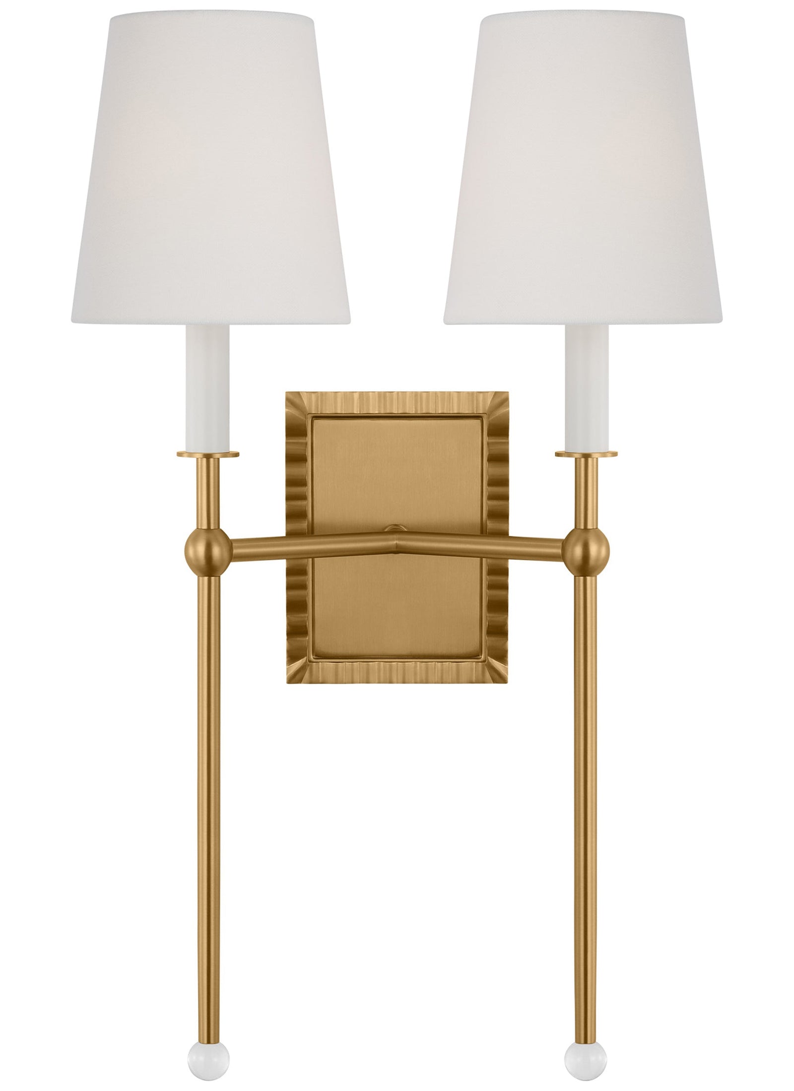 Baxley 2L wall sconce - AW1202BBS