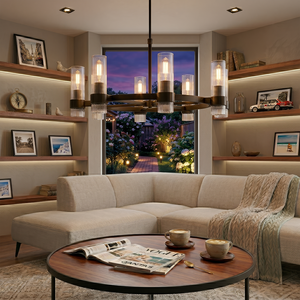 Geneva 8L chandelier - CC1378AI