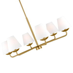 Albion 6L chandelier - DJC1186SB