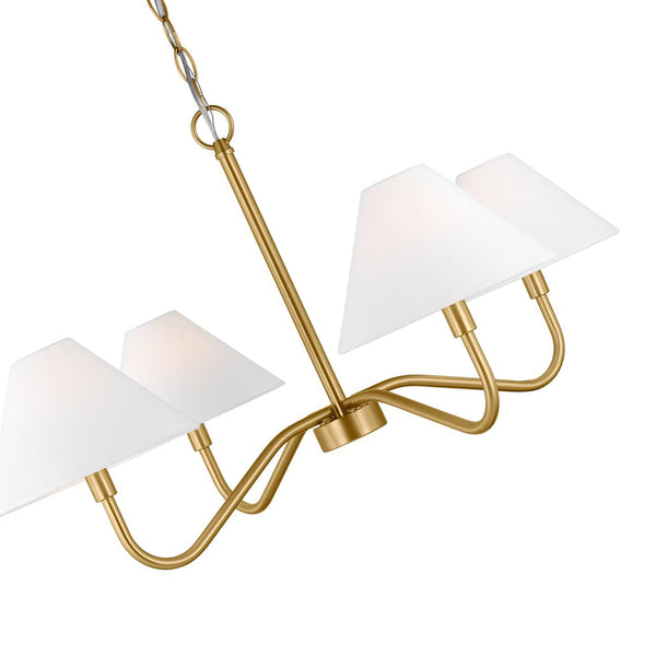 Eldon 4L chandelier - DJC1194SB - Bardsleys New