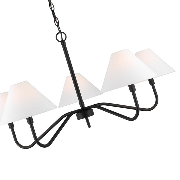 Eldon 5L chandelier - DJC1205MBK - Bardsleys New