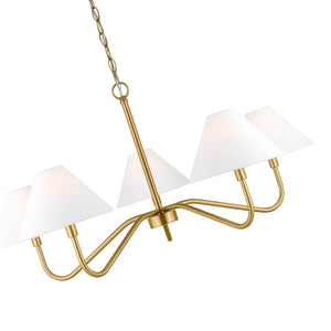 Eldon 5L chandelier - DJC1205SB