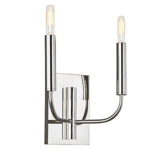 Brianna 2L wall sconce - EW1002PN