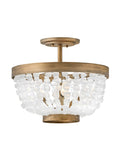 Dune 4L Semi-Flush Mount - FR30203BNG