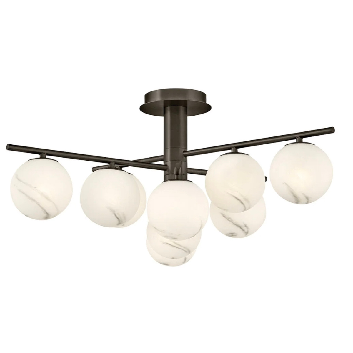 Selene 9L Semi-Flush Mount- FR41903BX