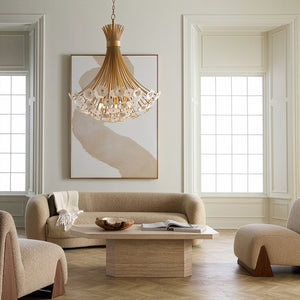 Marianne 8L Chandelier - FR41968DG *